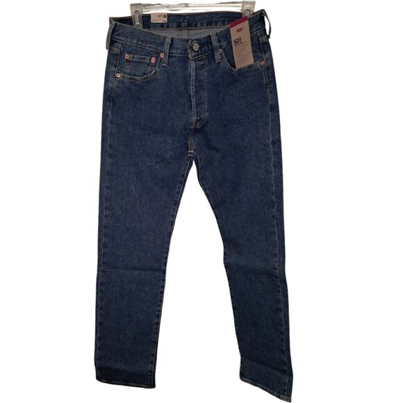 NWT Levi’s 501 Original Fit Men’s Jeans–Medium Wash –Straight Leg –Multiple Size - Picture 7 of 13